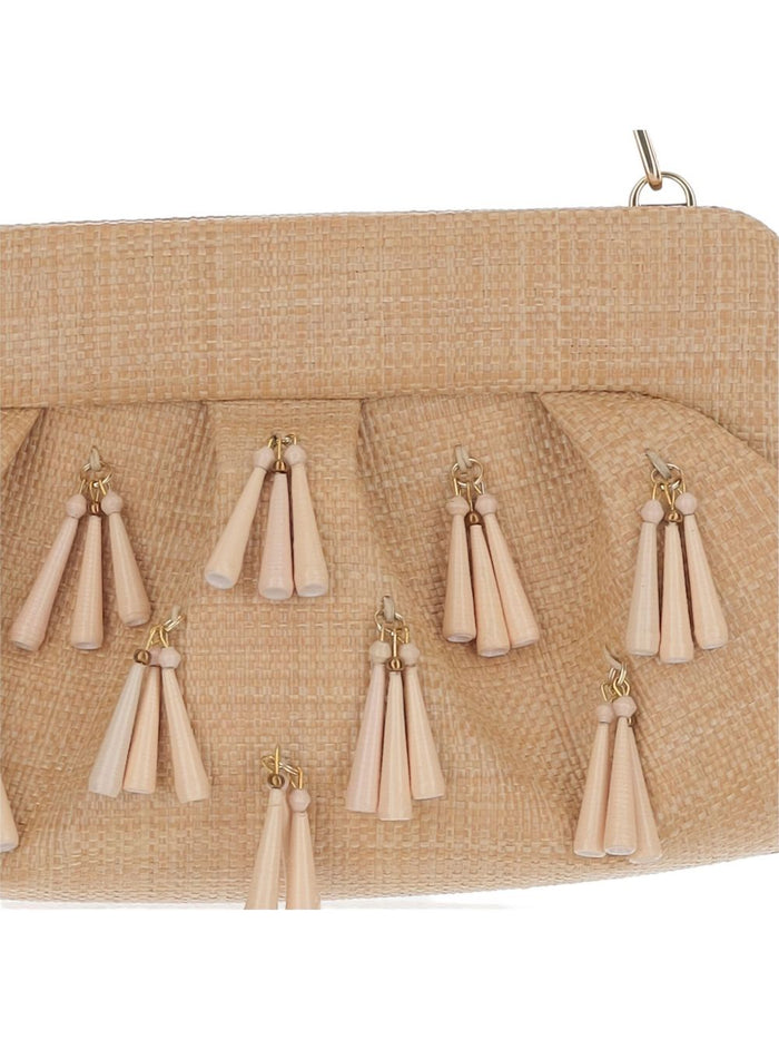 THEMOIRE Bags Beige Raffia100.0 %