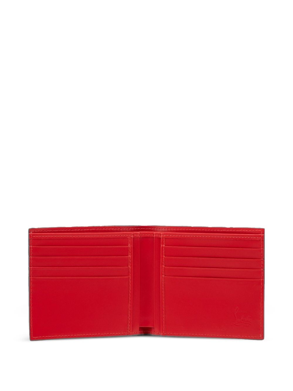 Christian Louboutin Wallets Grey Calf Leather