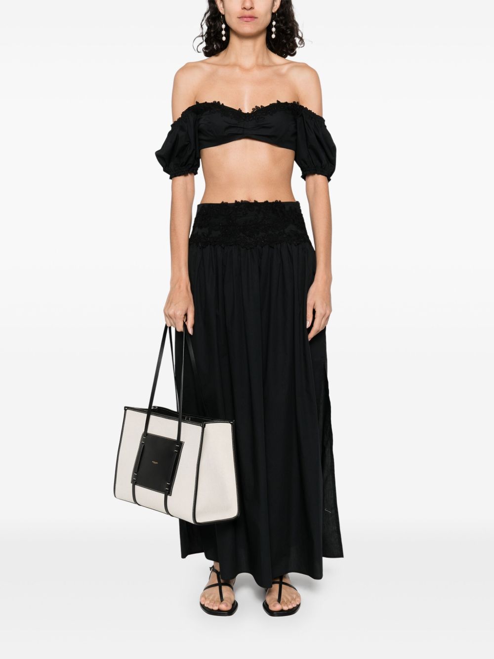 Ermanno Scervino Skirts Black Cotton