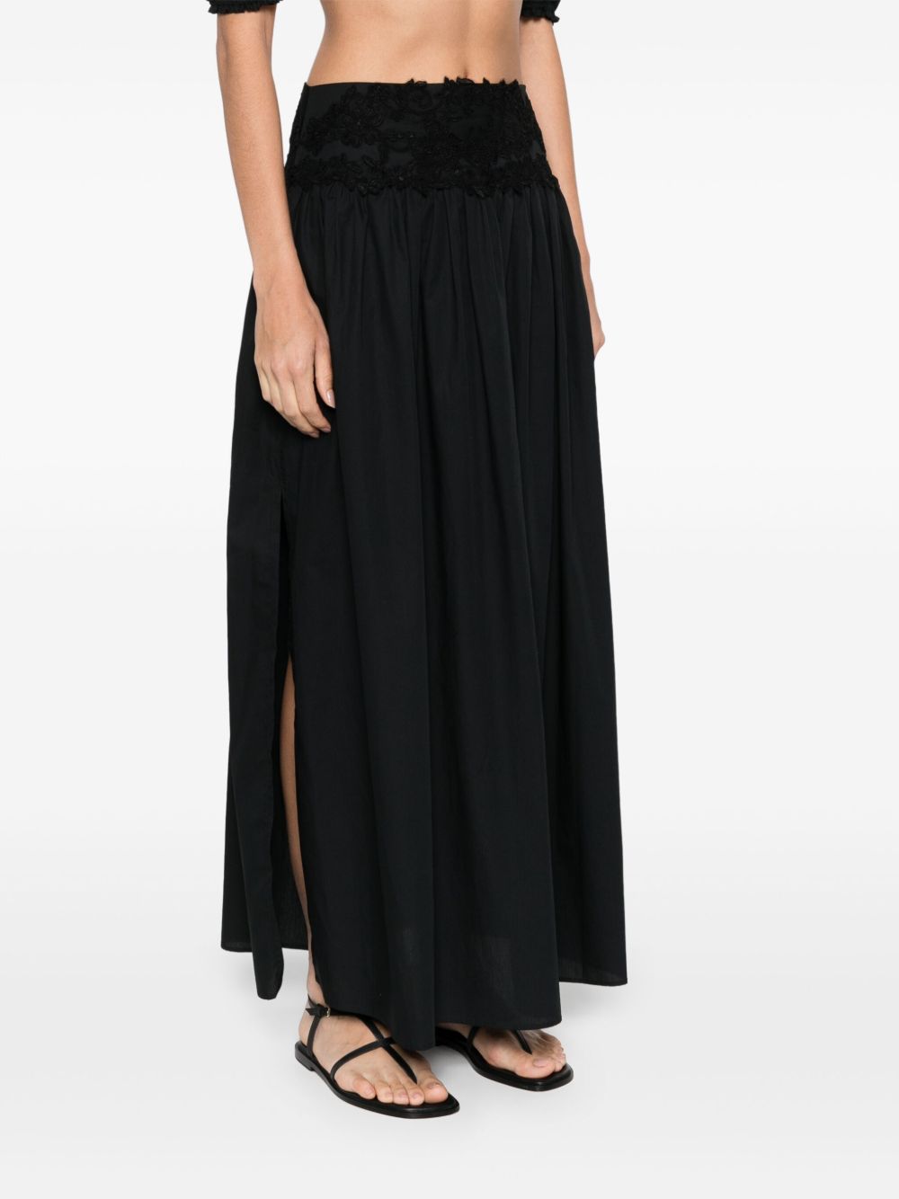Ermanno Scervino Skirts Black Cotton
