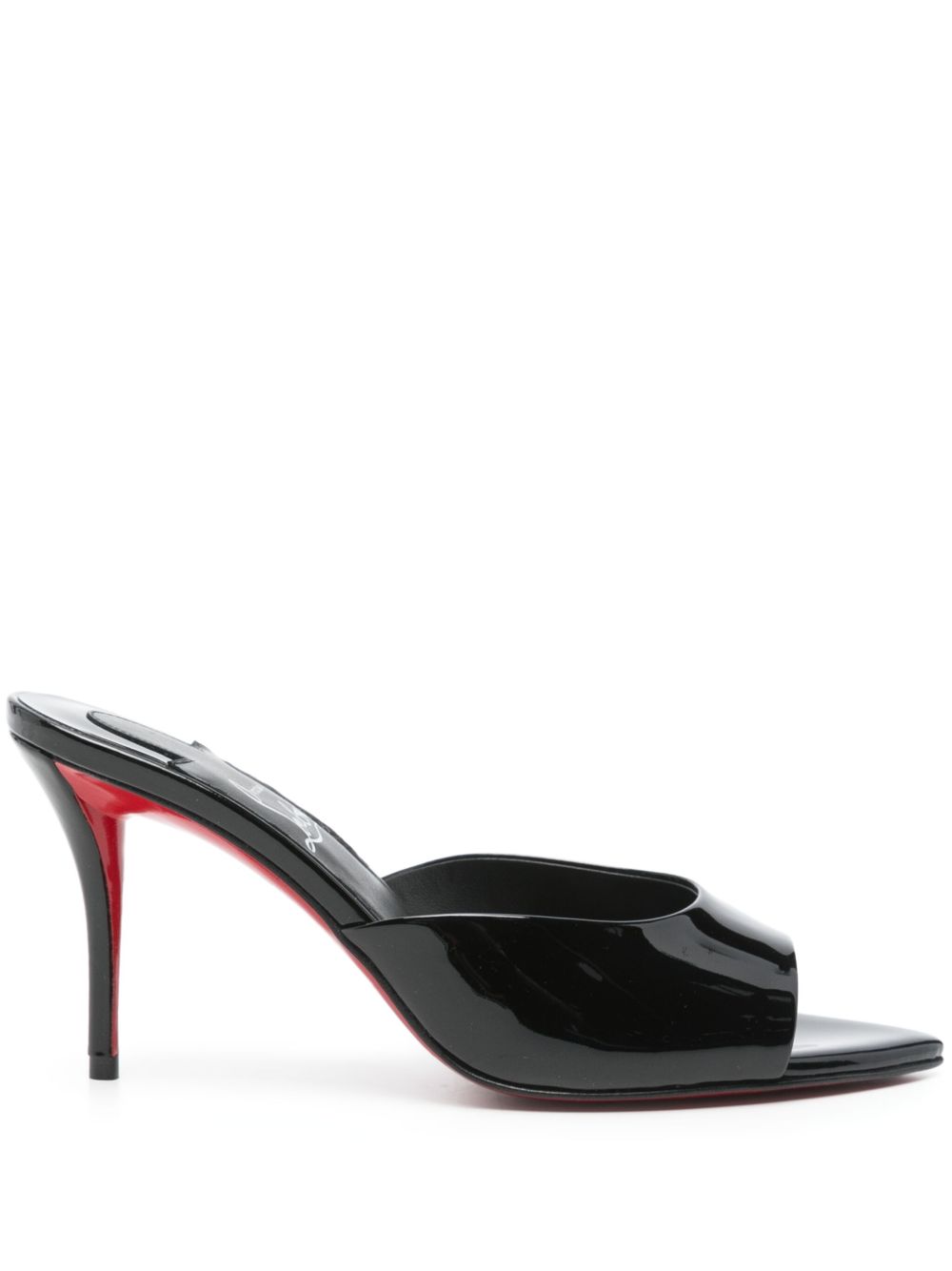 Christian Louboutin Sandals Black Calf Leather