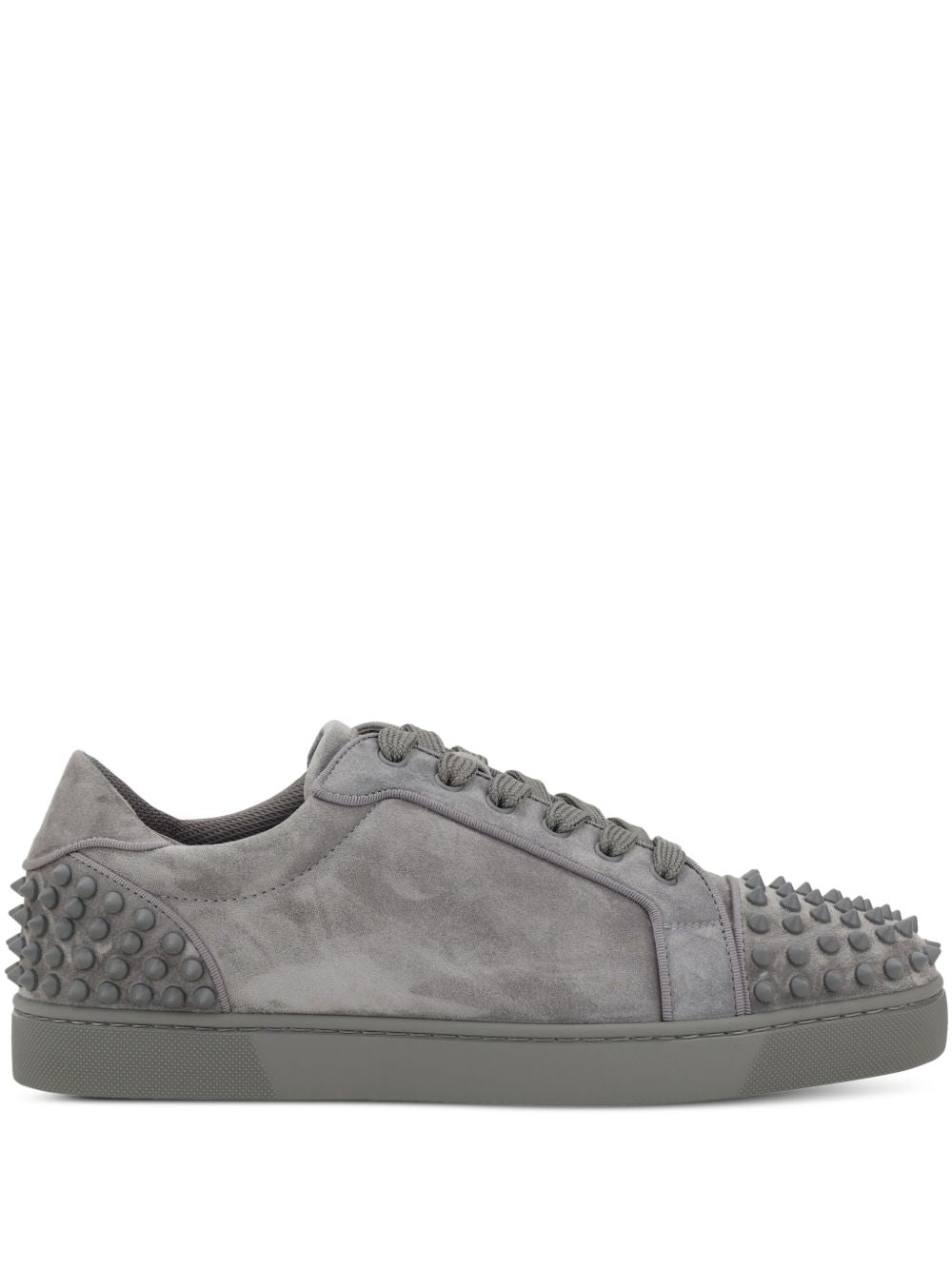 Christian Louboutin Sneakers Grey Calf Leather