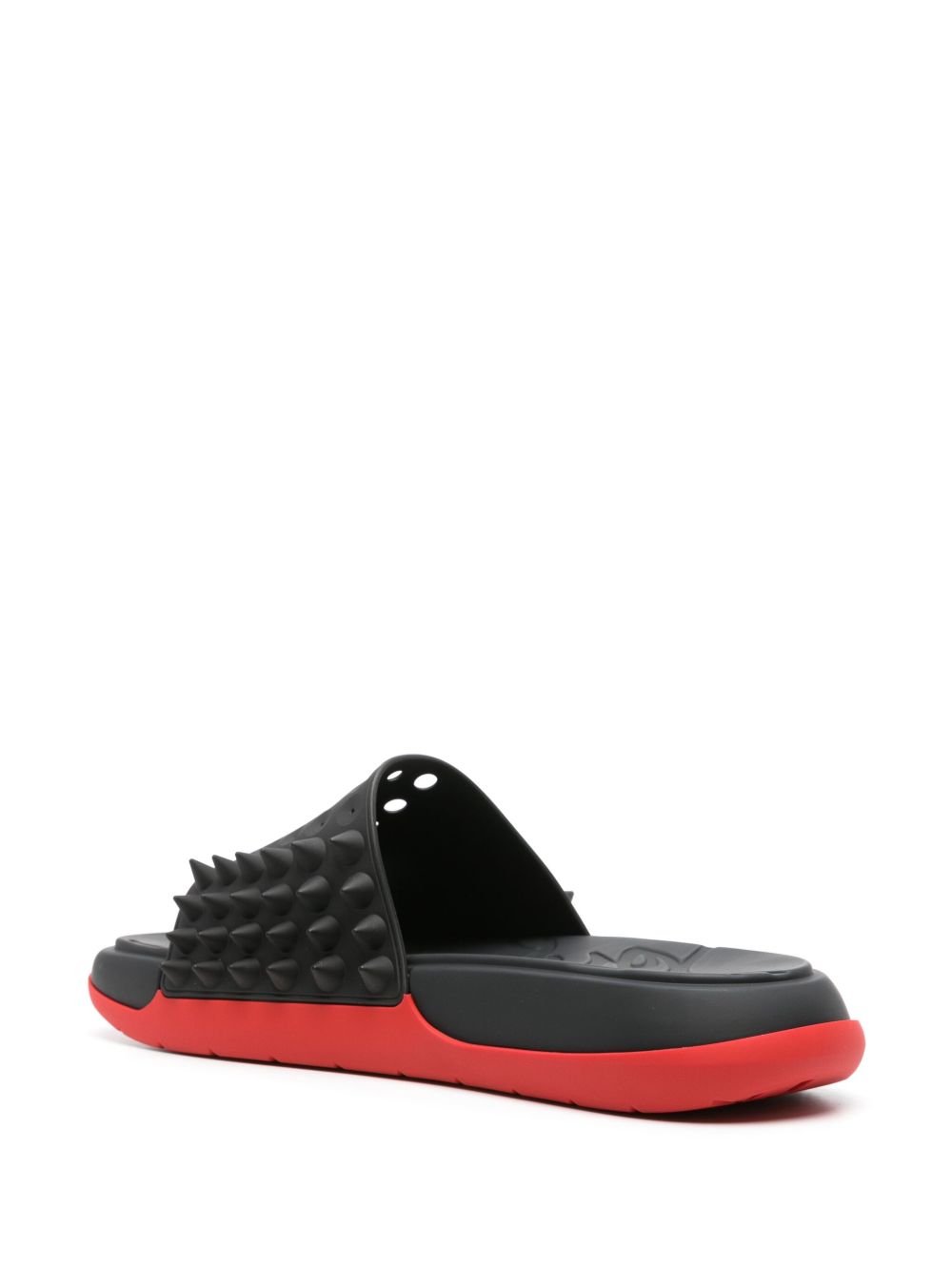 Christian Louboutin Sandals Black Rubber