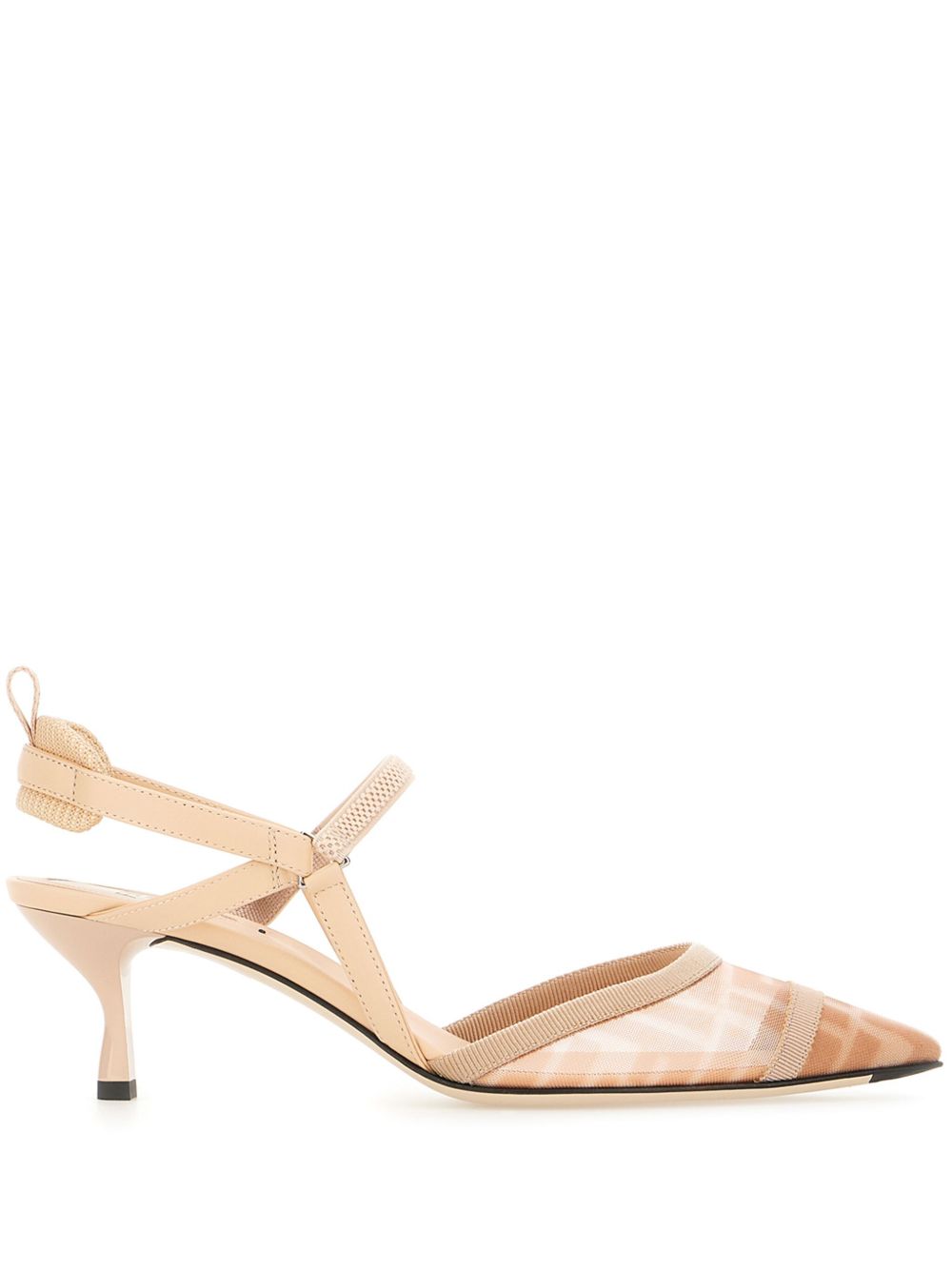Fendi With Heel Pink Leathear