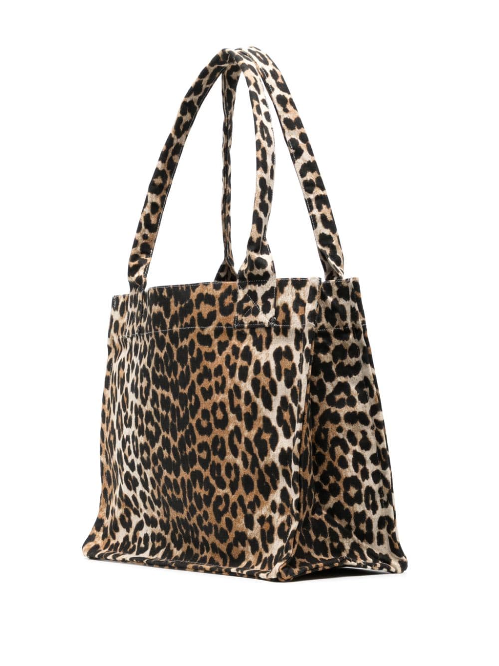 Ganni Bags Brown Cotton