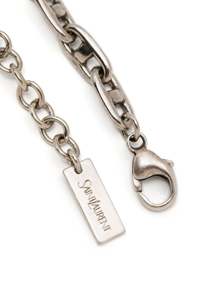 Saint Laurent Bijoux Silver Brass