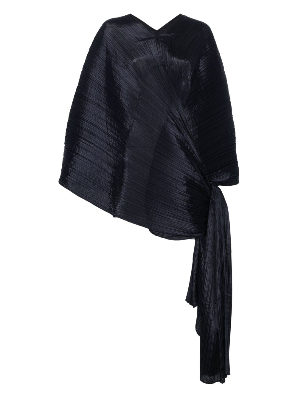 Pleats Please Scarfs Blue Polyester