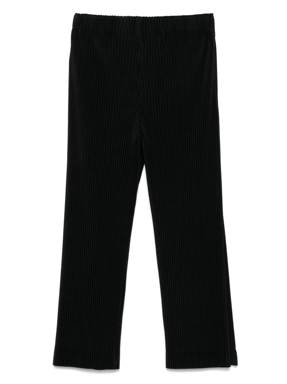 Homme Plisse Issey Miyake Trousers Black Polyester