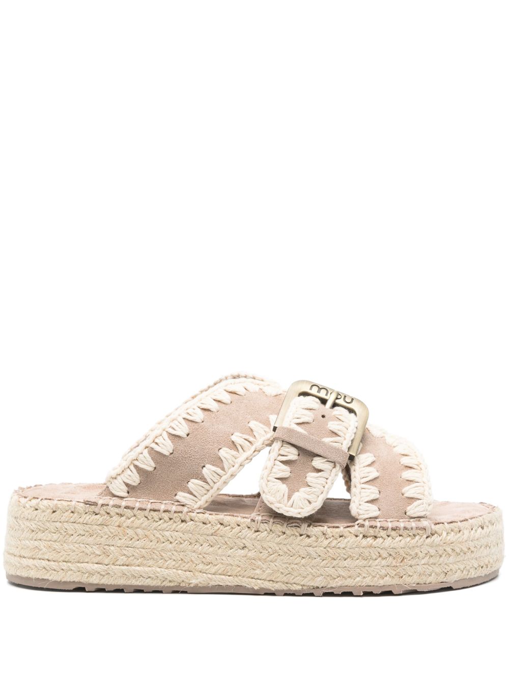Mou Sandals Beige Bos Taurus