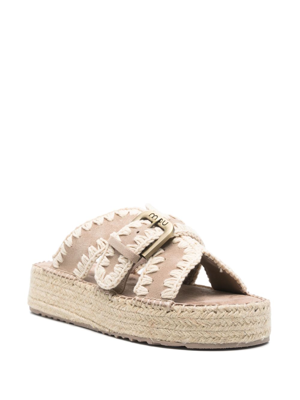 Mou Sandals Beige Bos Taurus