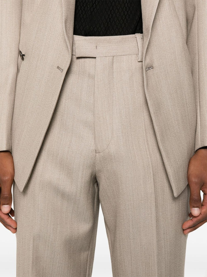 Emporio Armani Exclusive Suit Beige Lining: Acetate