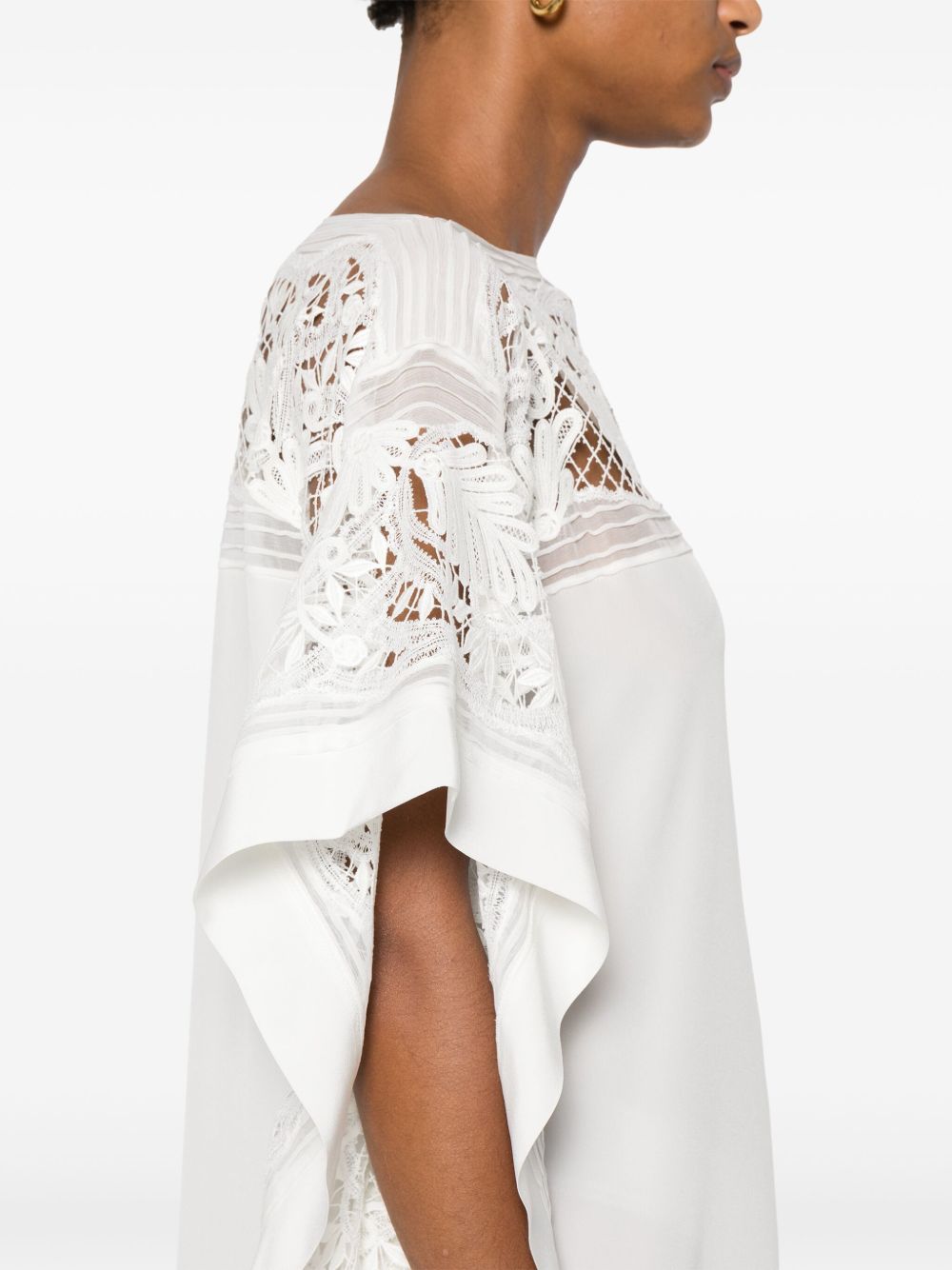 Ermanno Scervino Dresses White Silk