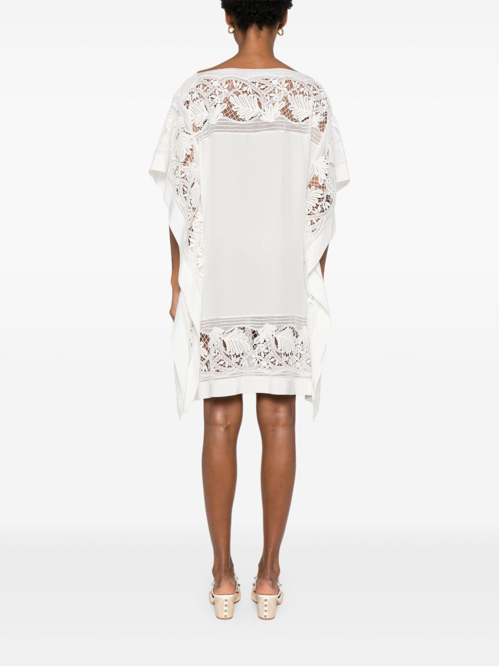 Ermanno Scervino Dresses White Silk