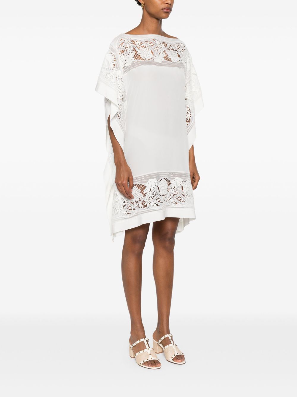 Ermanno Scervino Dresses White Silk