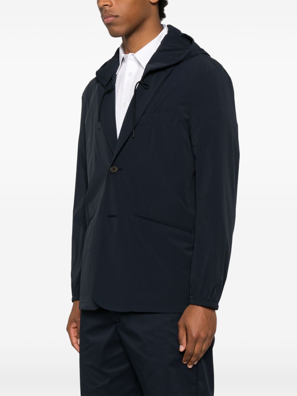 Emporio Armani Exclusive Jackets Blu Outer: Polyamide