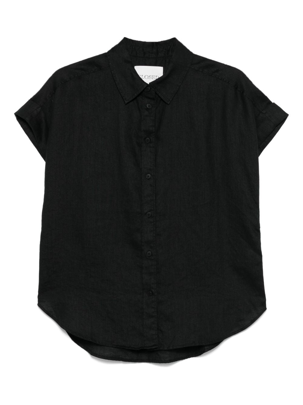 Closed Shirts Black Linen/flax