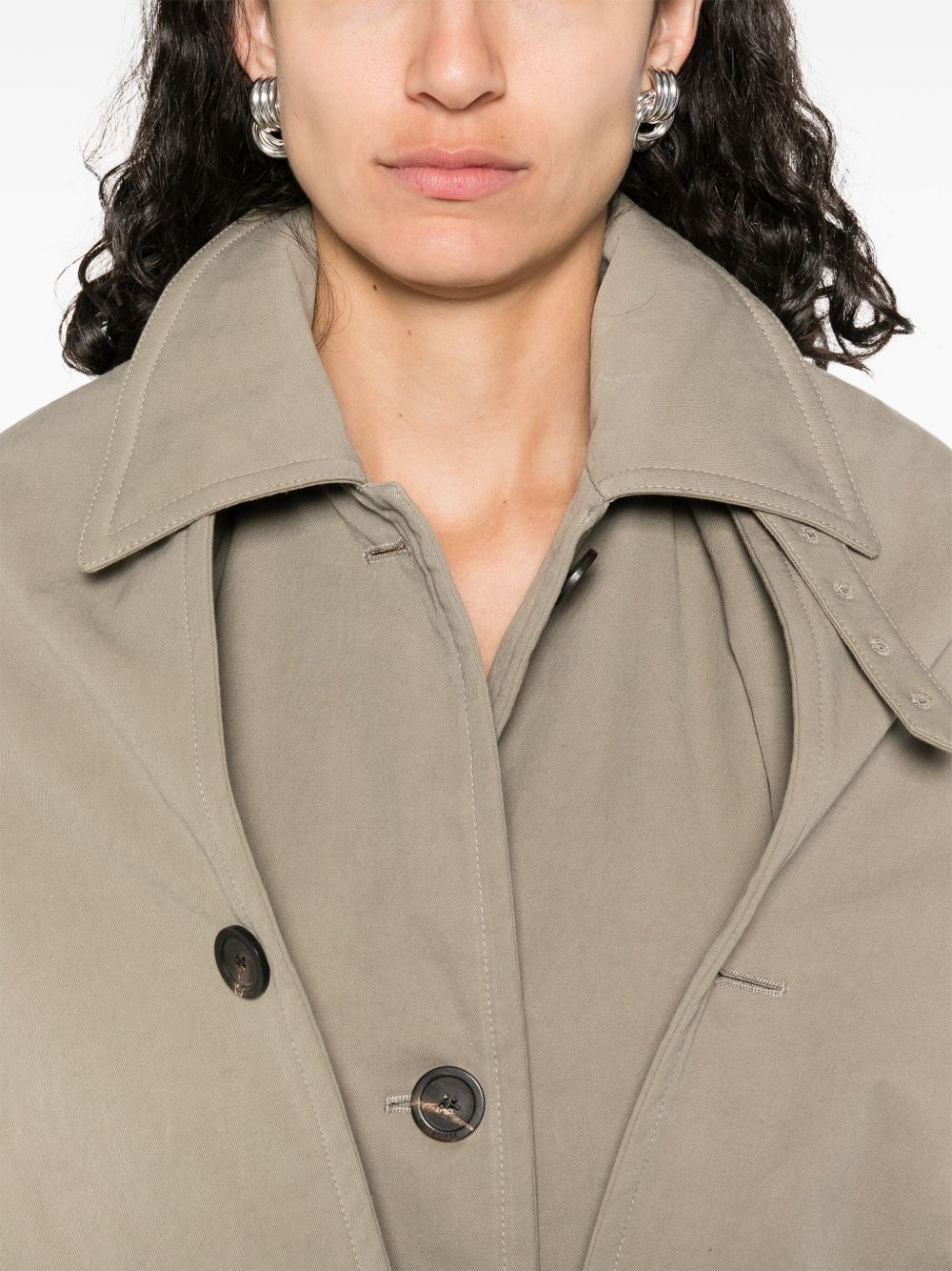 Balenciaga Coats Beige