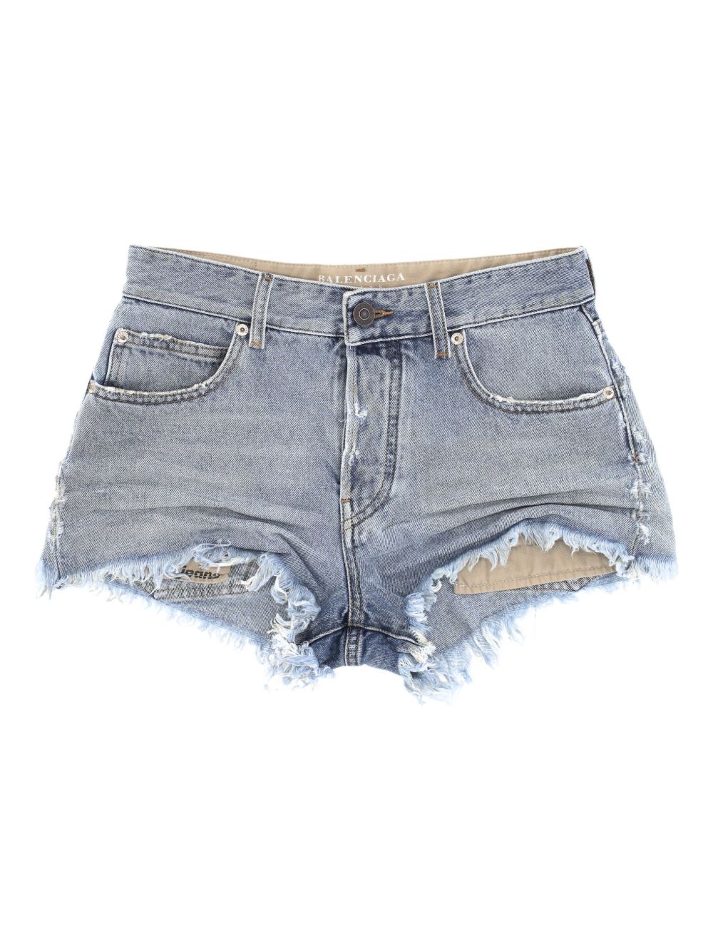 Balenciaga Shorts Clear Blue