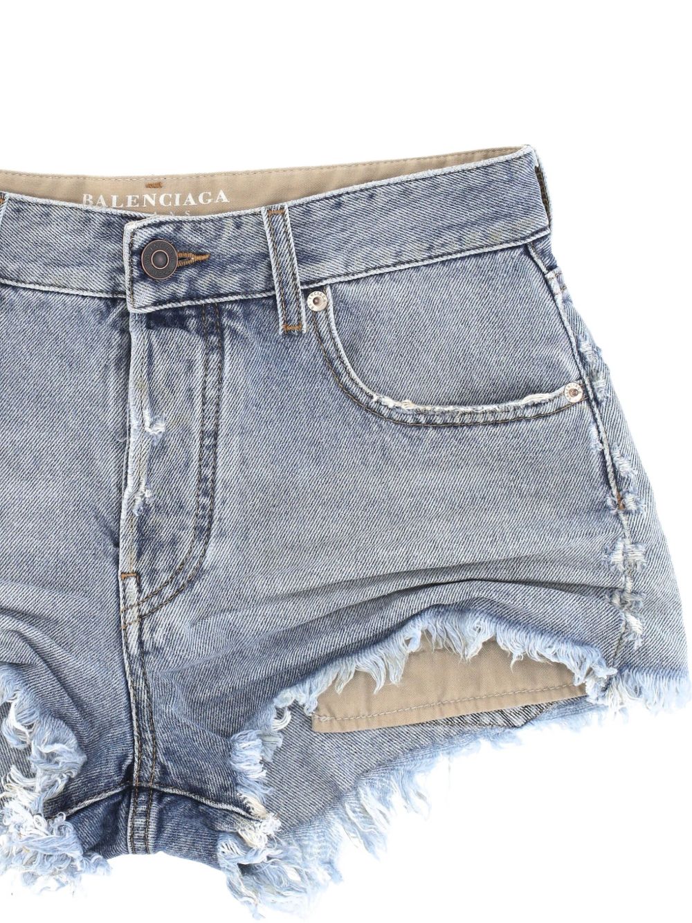 Balenciaga Shorts Clear Blue