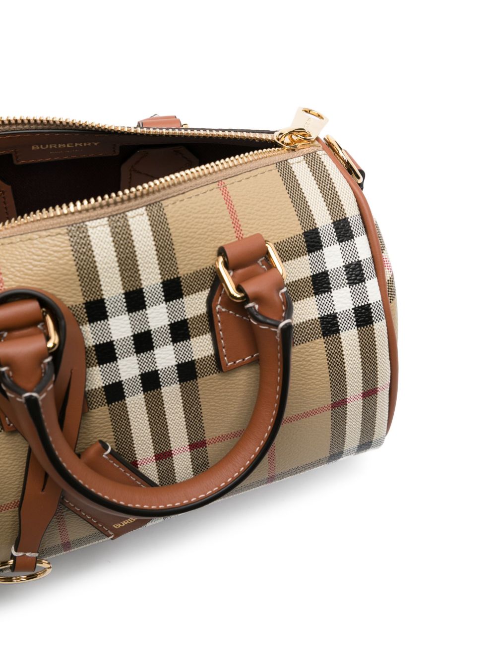Burberry Bags Leather Brown Outer: Polyurethane