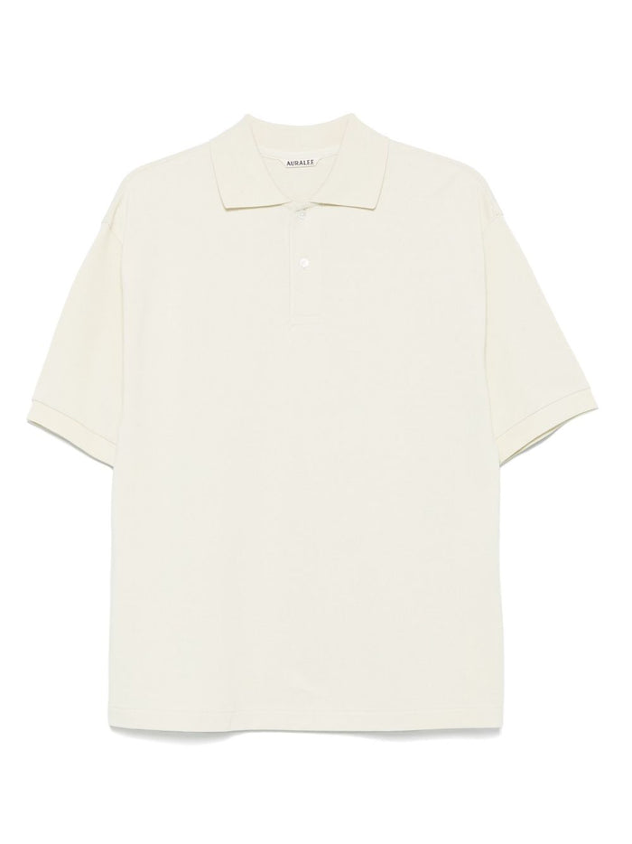 Auralee T-Shirts And Polos Green Cotton