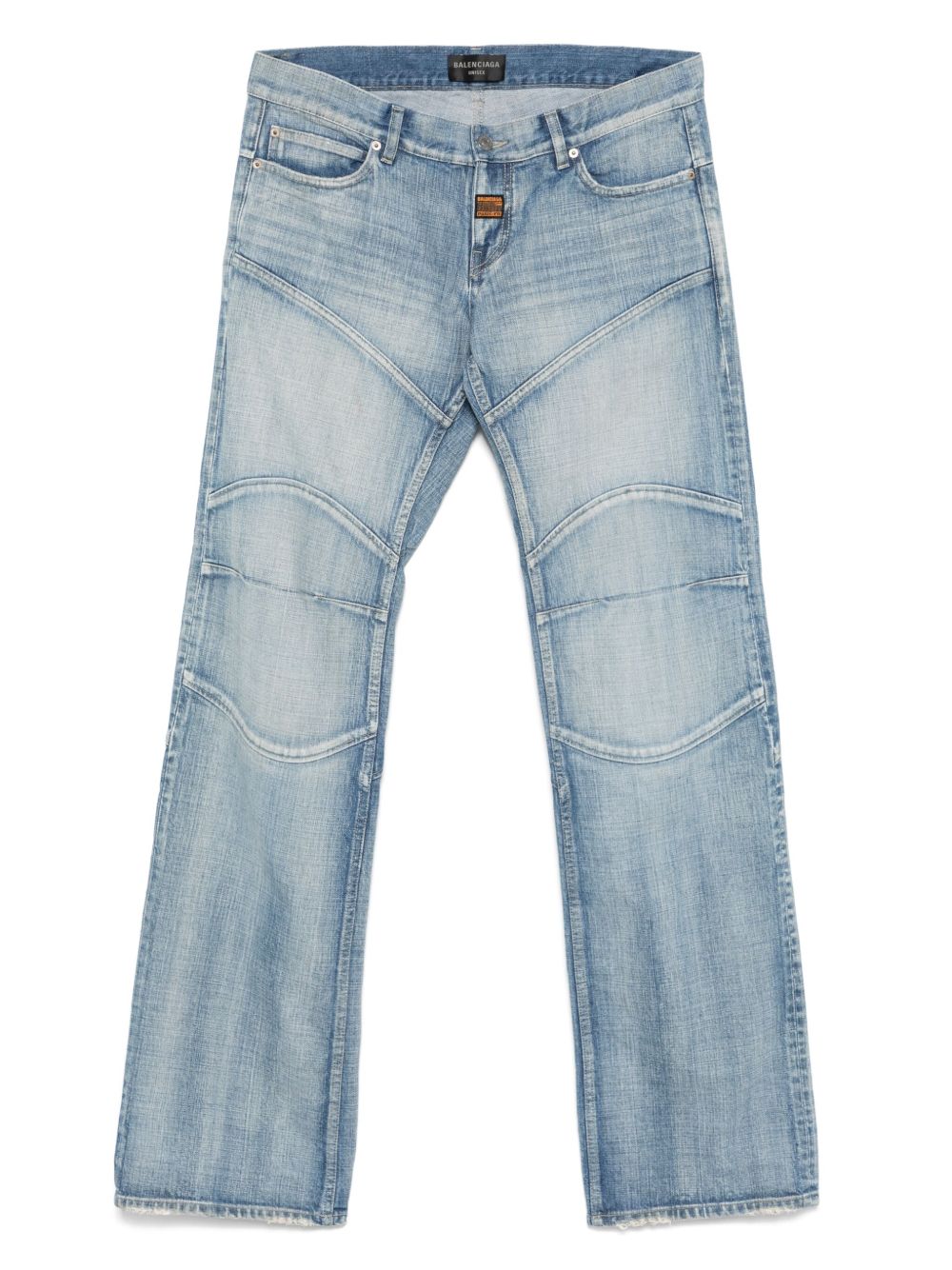 Balenciaga Trousers Clear Blue