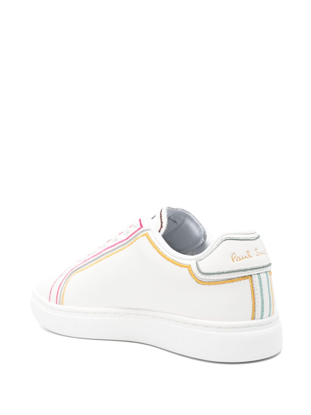 Paul Smith Sneakers White Calf Leather