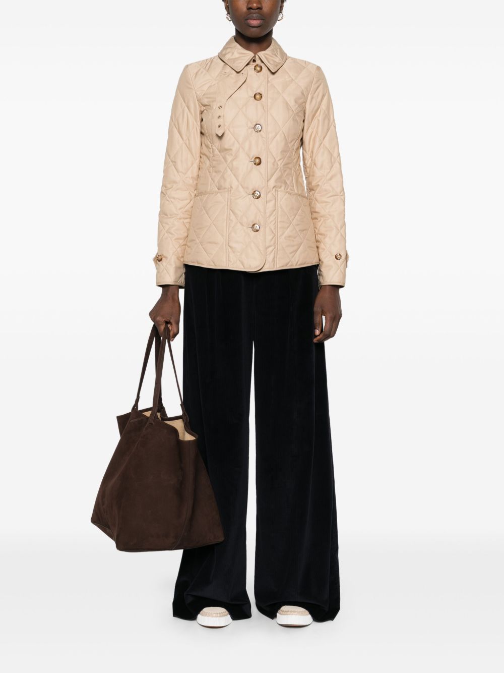 Burberry Jackets Beige Lining: Polyester