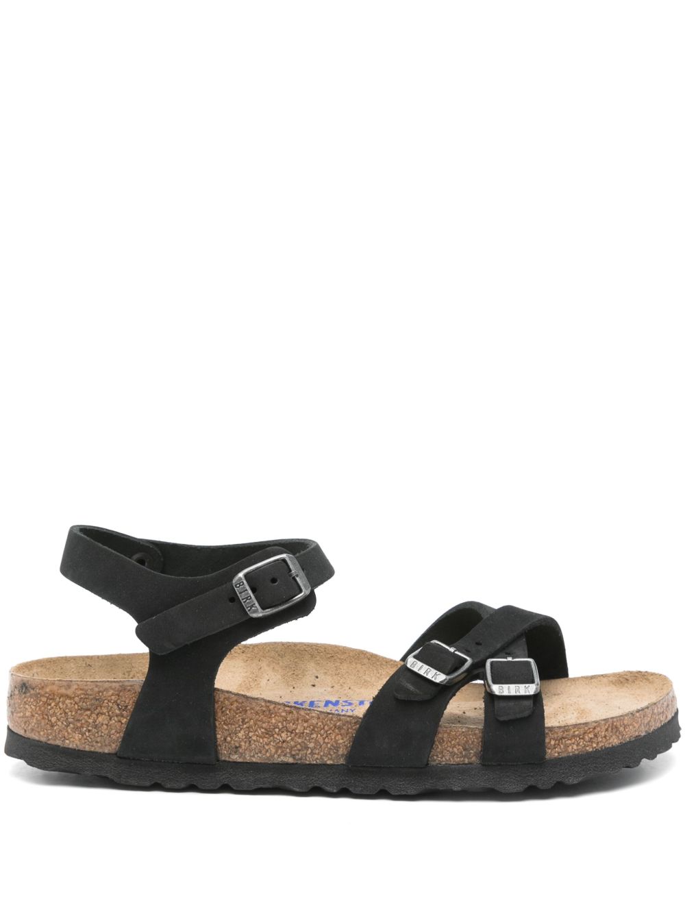 Birkenstock Sandals Black Calf Leather