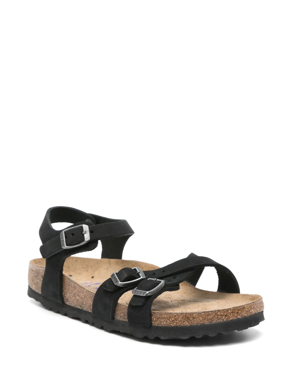Birkenstock Sandals Black Calf Leather