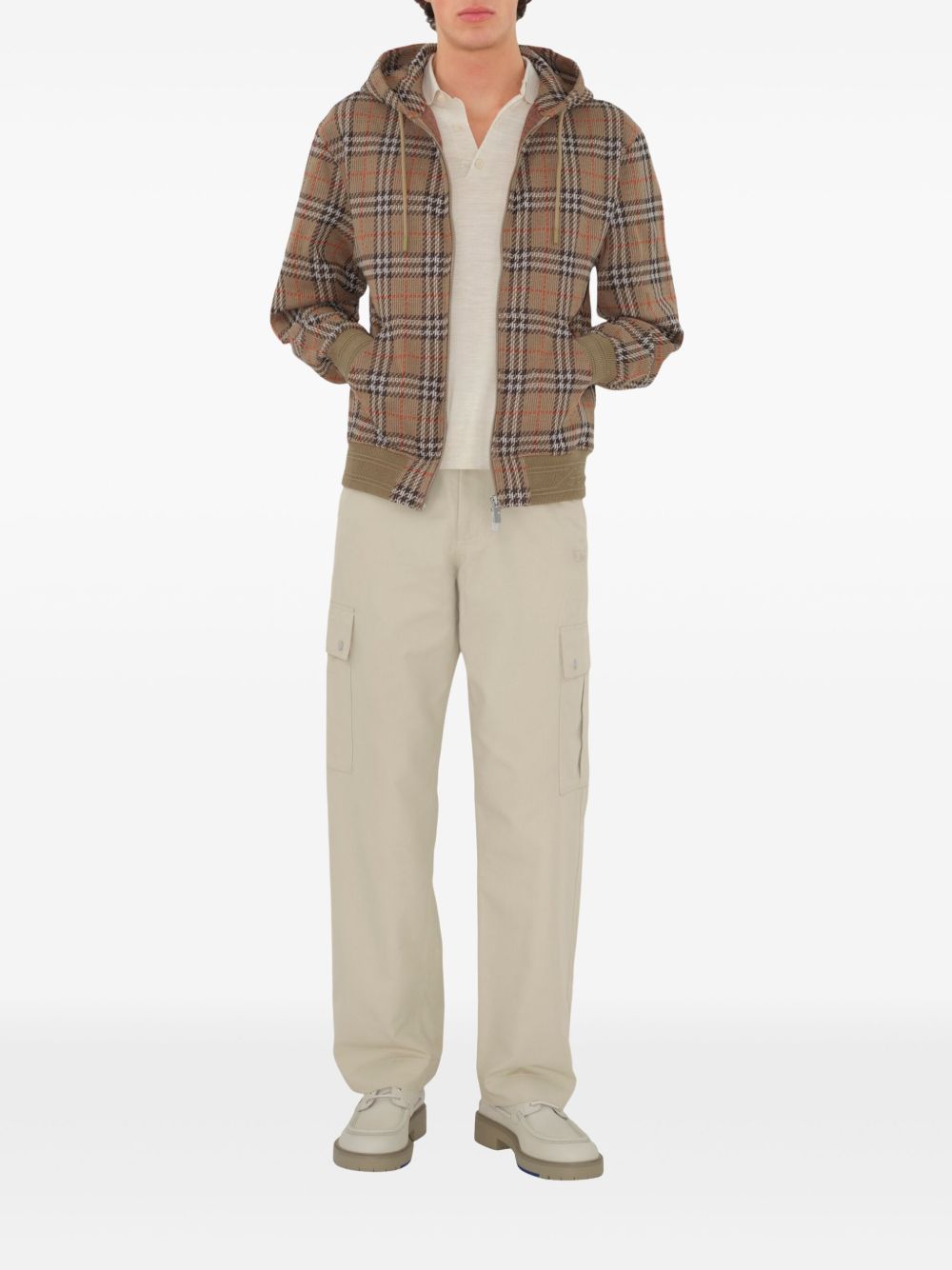 Burberry Sweaters Beige Cotton