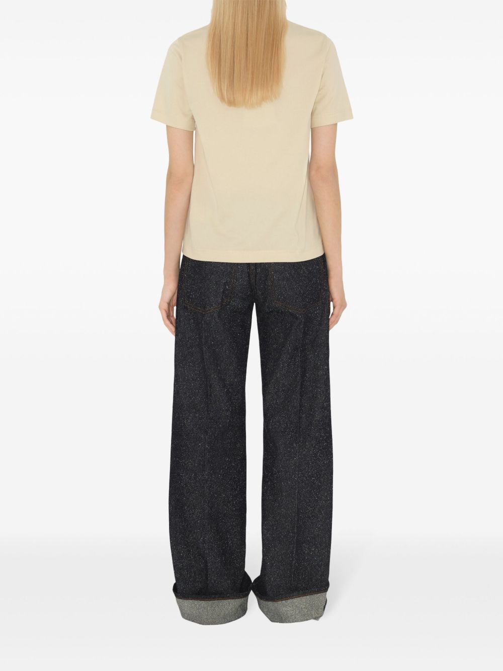 Burberry T-Shirts And Polos Beige Cotton