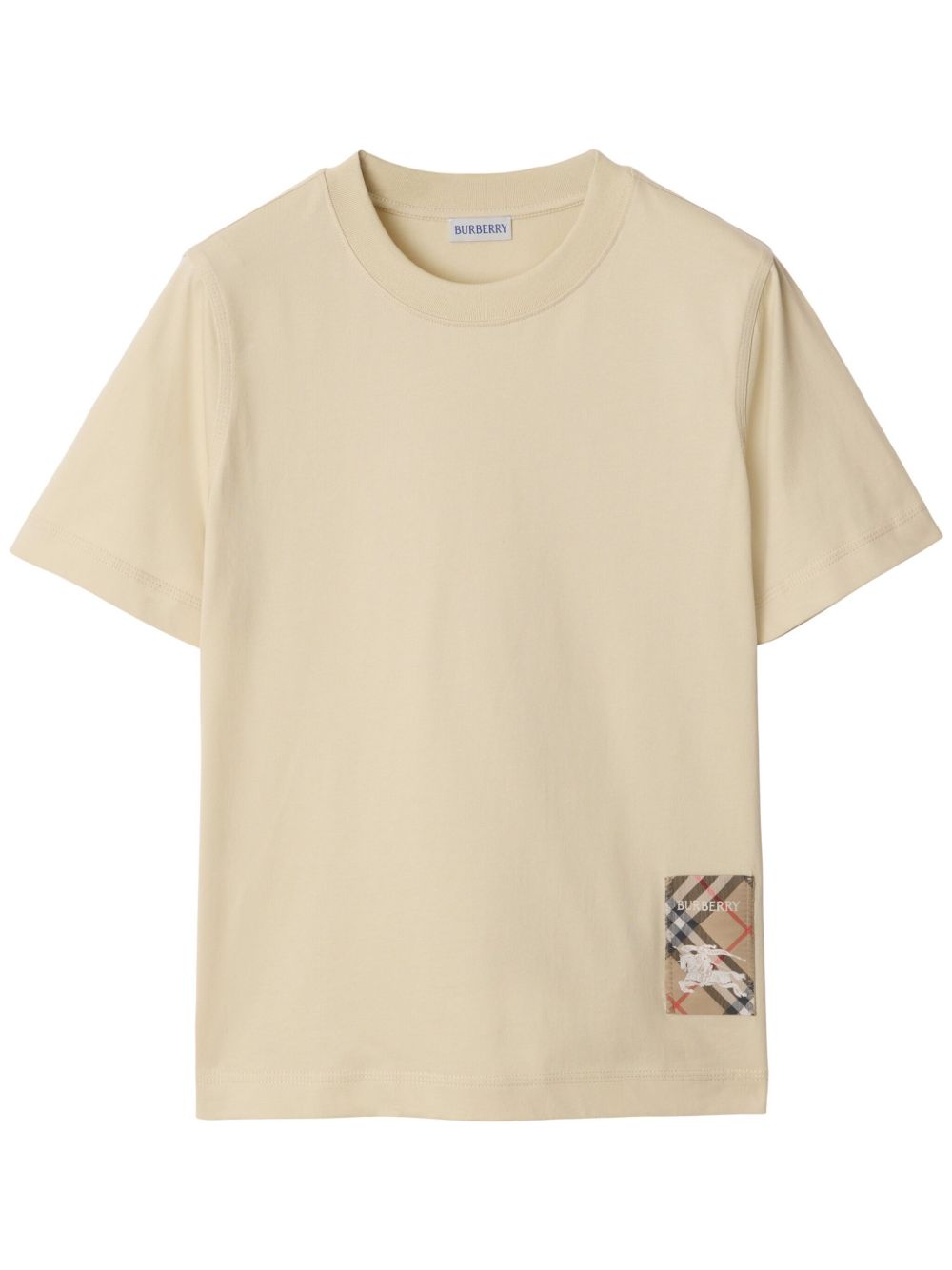 Burberry T-Shirts And Polos Beige Cotton