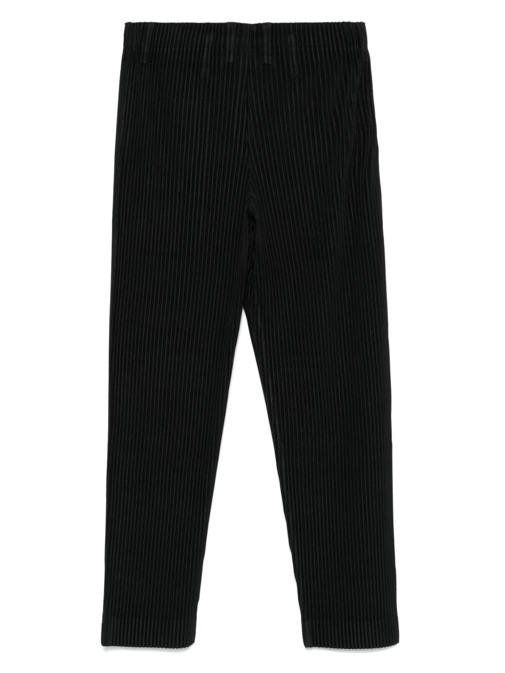 Homme Plisse Issey Miyake Trousers Black Polyester 100 %