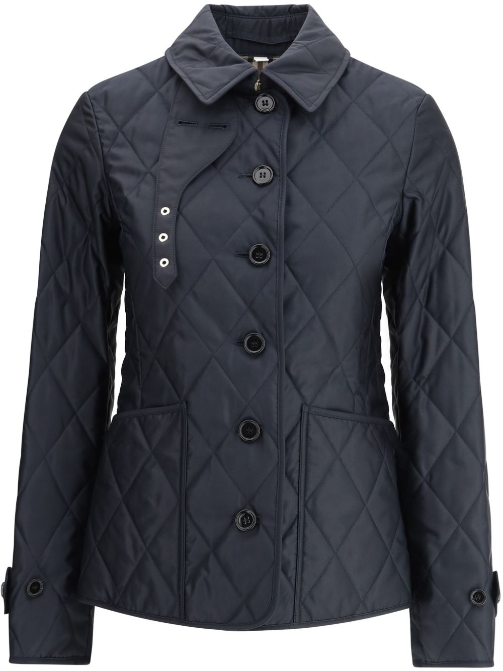 Burberry Jackets Blue Polyester