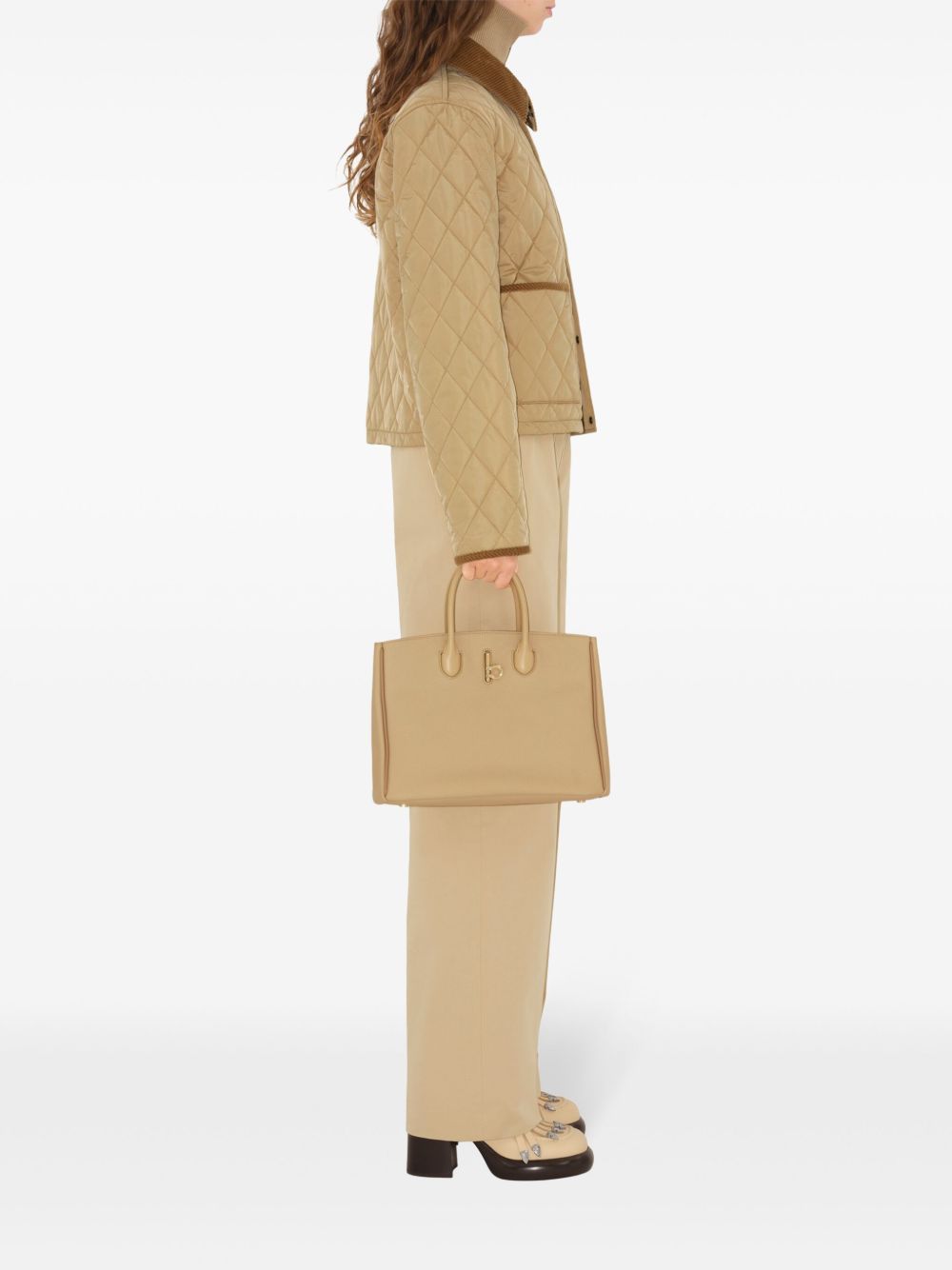 Burberry Jackets Beige Outer: Cotton