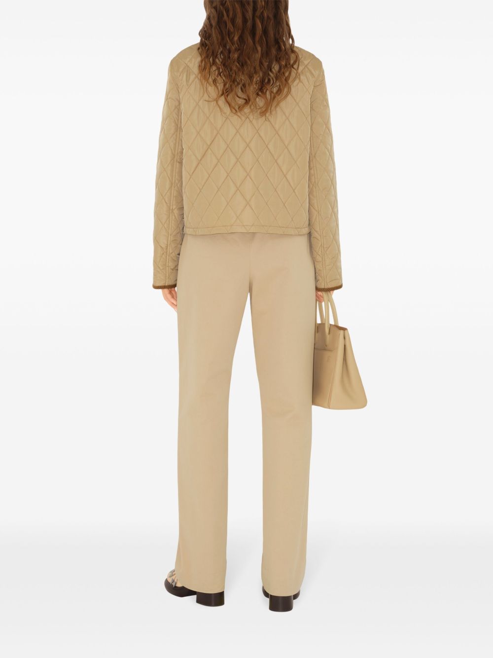 Burberry Jackets Beige Outer: Cotton