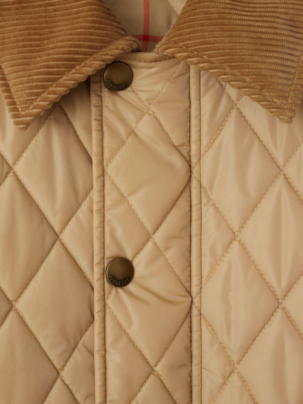 Burberry Jackets Beige Outer: Cotton