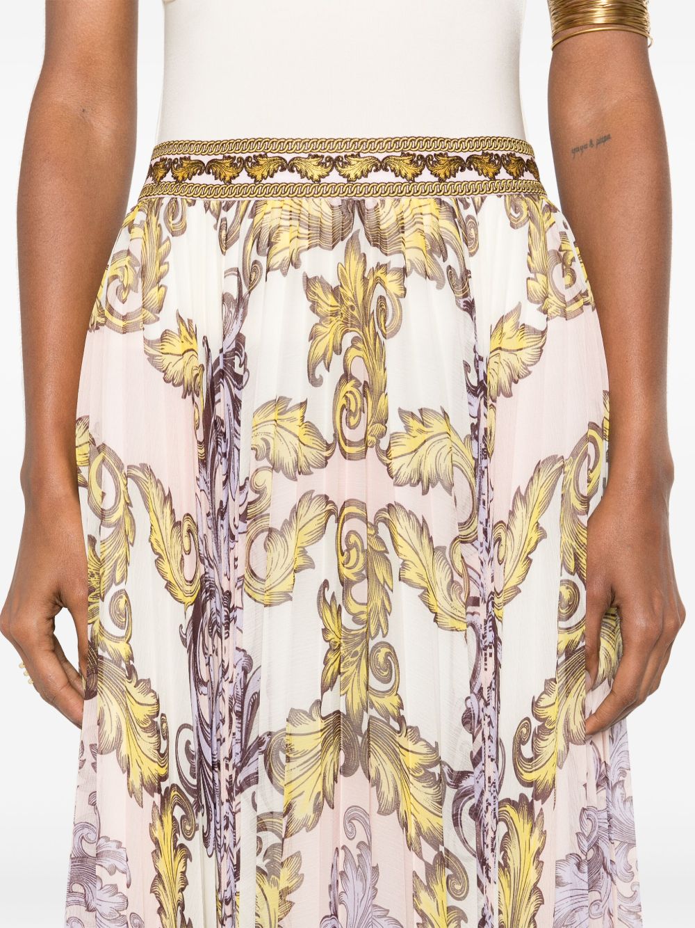 Alice + Olivia Skirts Multicolour Polyester Elastane
