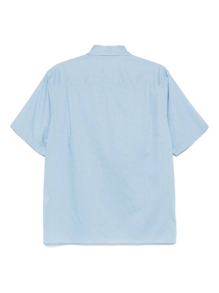 Auralee Shirts Clear Blue Cotton100.0 %
