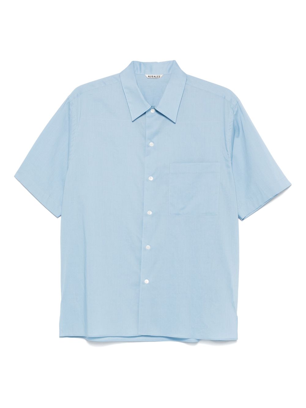 Auralee Shirts Clear Blue Cotton100.0 %