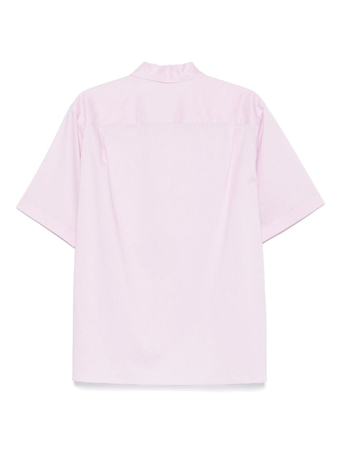 AURALEE Shirts Pink Cotton