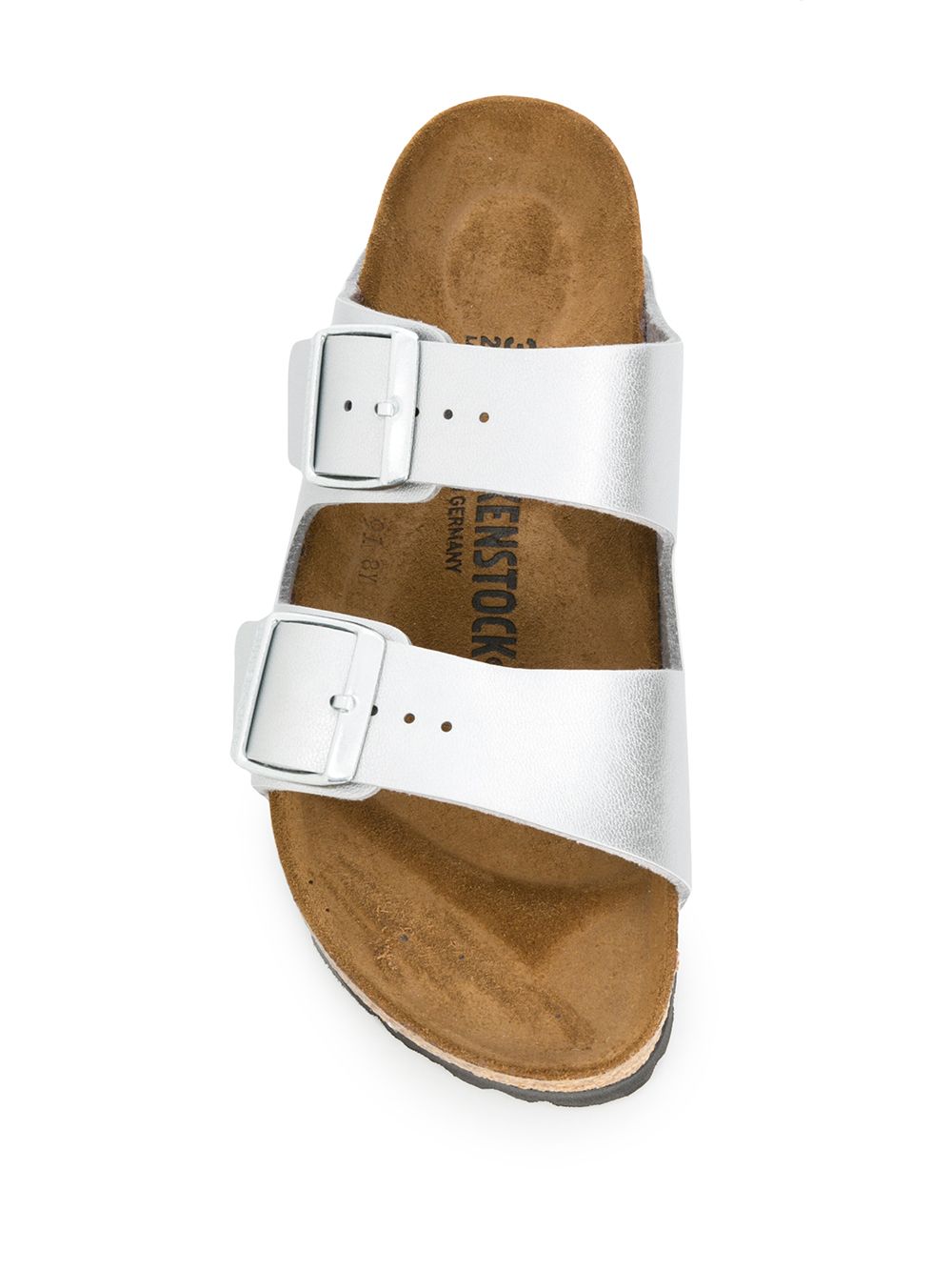 Birkenstock Sandals Silver Outer: Calf Leather