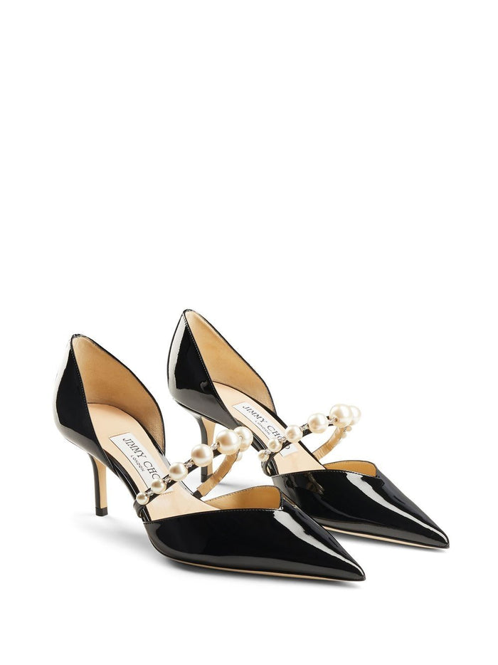 Jimmy Choo With Heel Black Calf Leather