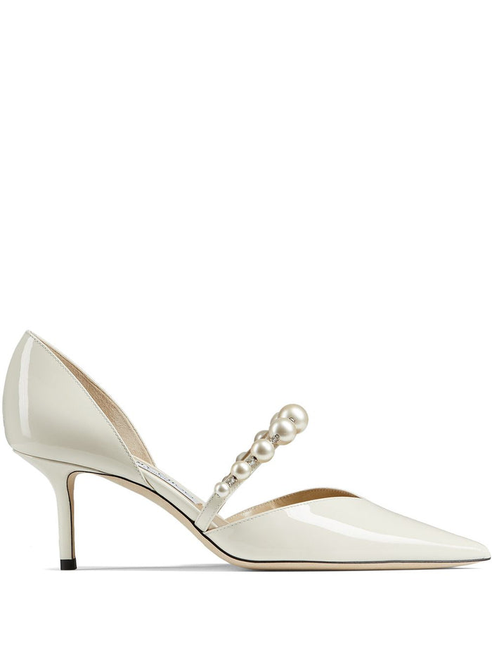 Jimmy Choo With Heel White