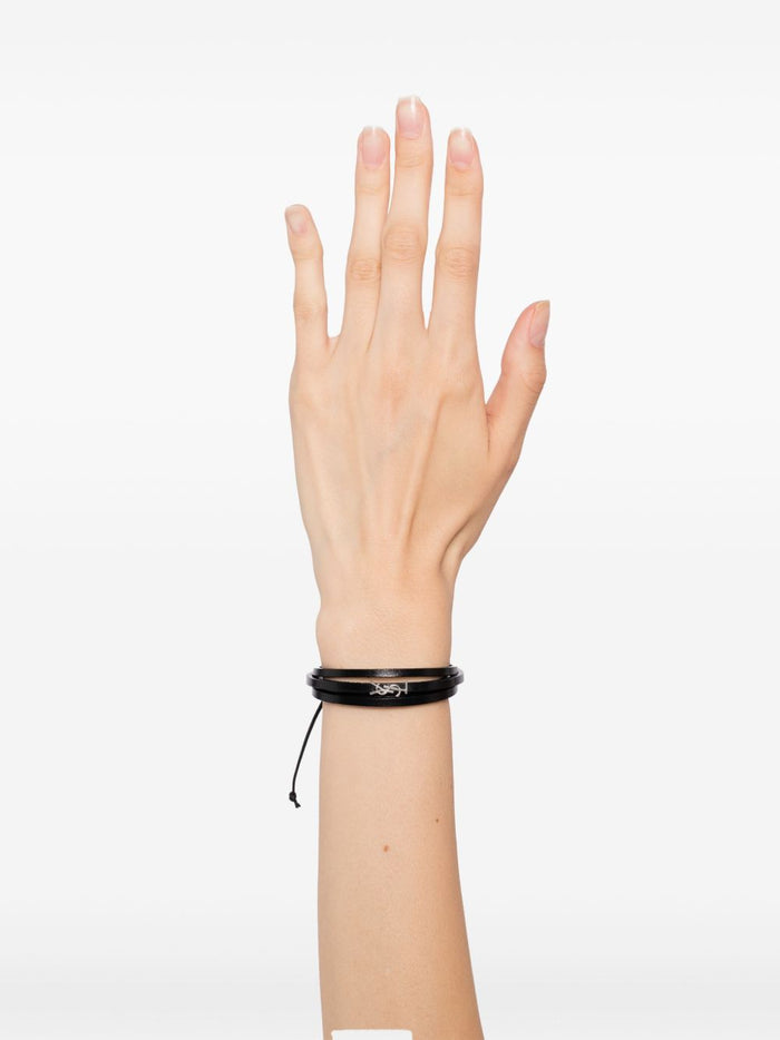 Saint Laurent Bijoux Black Leatehr