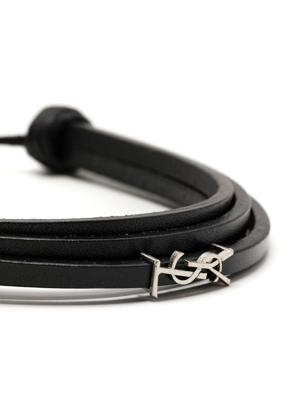 Saint Laurent Bijoux Black Leatehr
