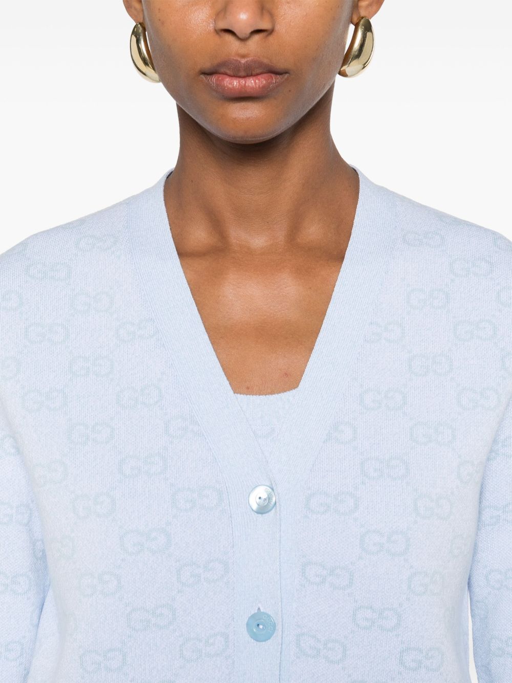 Gucci Sweaters Clear Blue