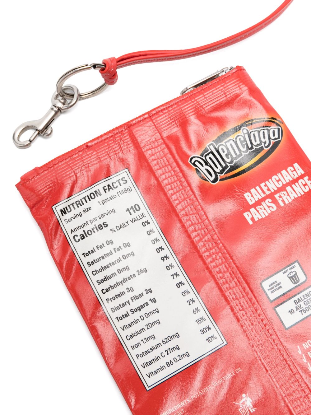 Balenciaga Wallets Red Calf Leather