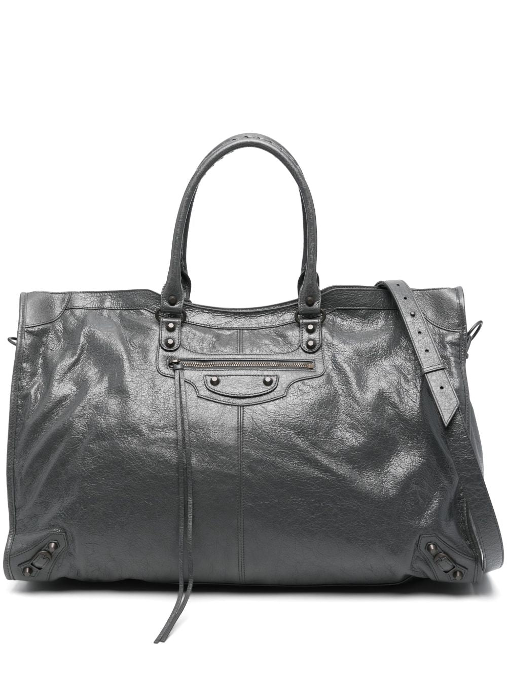 Balenciaga Bags Black Furs & Skins->lambskin100.0 %
